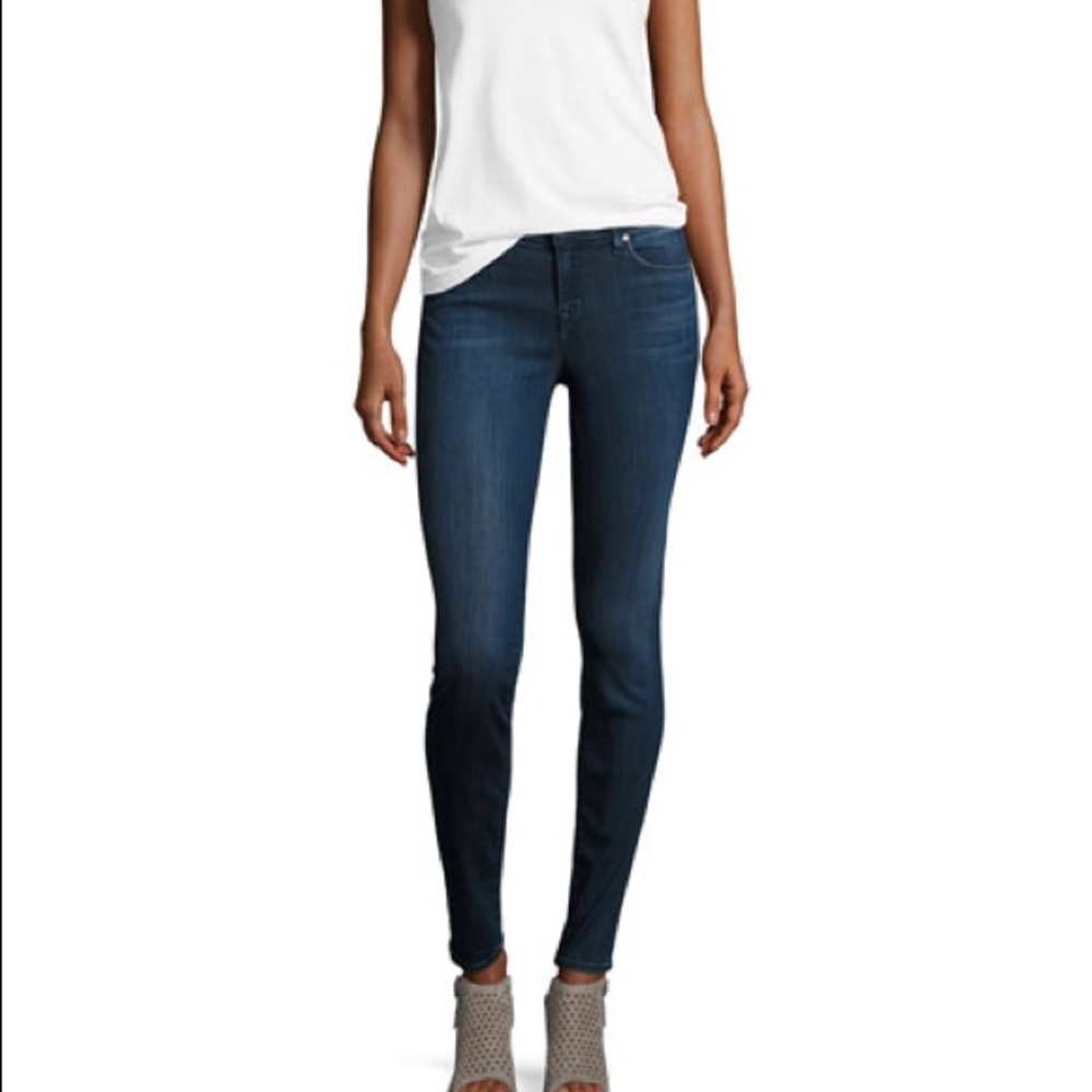 JBRAND super skinny mid rise jeans in Fix. Sz 28